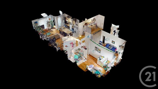 Appartement F3 à vendre - 3 pièces - 76.25 m2 - IVRY SUR SEINE - 94 - ILE-DE-FRANCE - Century 21 Raspail